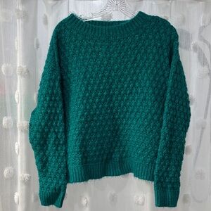 LOFT Textured Teal Women's Sweater